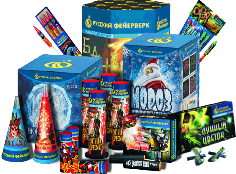 Пиротехника —  в Октябрьском Архангельской области 