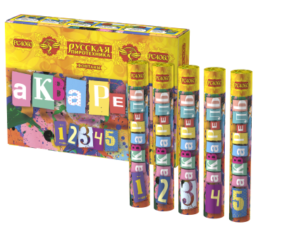 Акварель Фонтан пиротехнический купить в Октябрьском Архангельской области | oktyabrskijarhangelskaya.salutsklad.ru