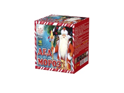 Дед Мороз Батарея салютов купить в Октябрьском Архангельской области | oktyabrskijarhangelskaya.salutsklad.ru