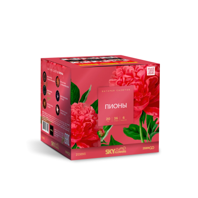 Пионы Салют купить в Октябрьском Архангельской области | oktyabrskijarhangelskaya.salutsklad.ru